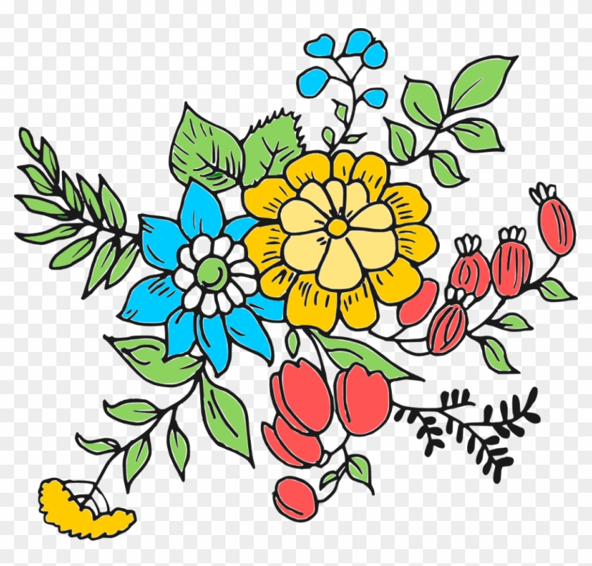 File Format Png File Size 324 42 Kb Free Flower Drawing - Drawing Flowers Png #285884