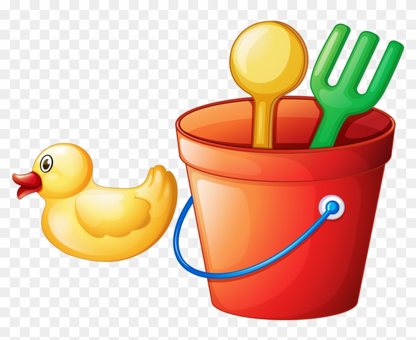 Towel Beach Bucket And Spade Clip Art - Towel Beach Bucket And Spade Clip Art #285950