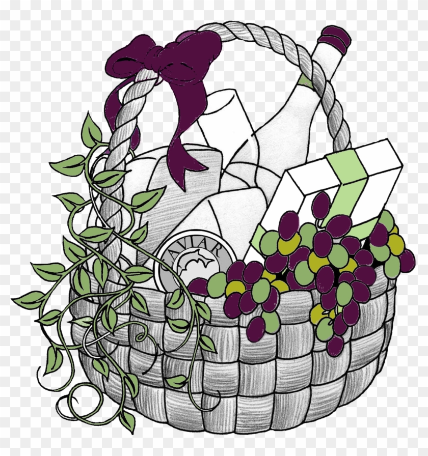 Best Gift Basket Clip Art - Gift Basket Clip Art Free #285894