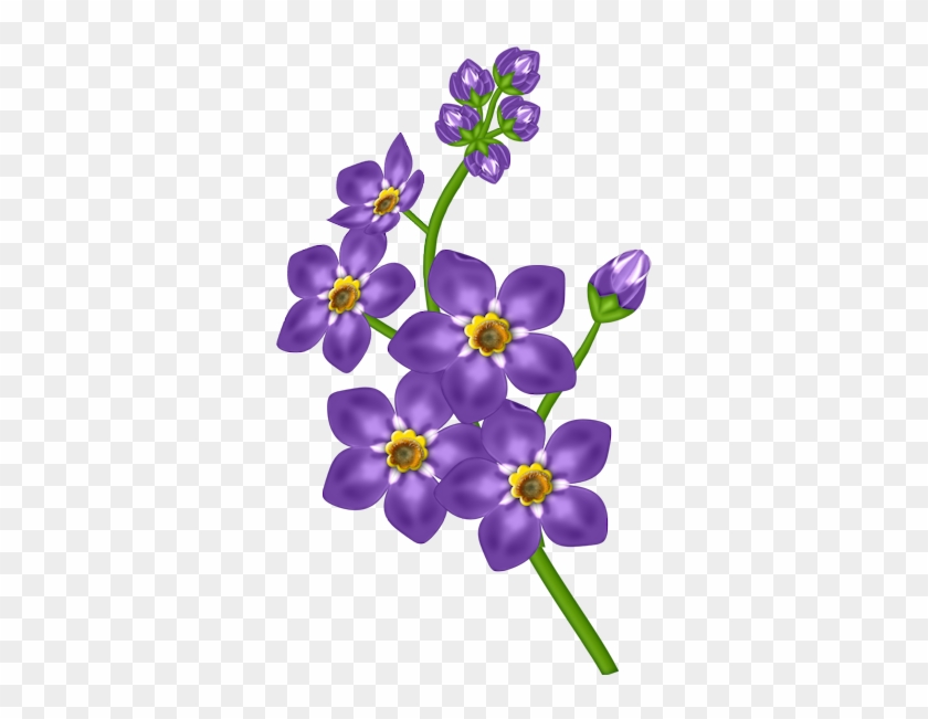 Free Purple Orchid Clipart - Mother's Day Wishes From Son #285933