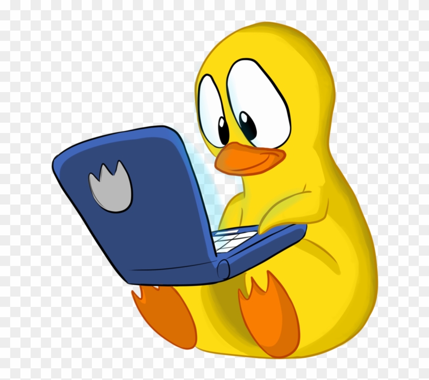 Duck Computer By Jurassiczalar - Computer Duck #286033