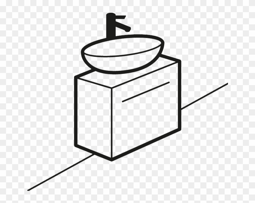 Countertop Basin Units - Bathroom Vanity Clipart #286112