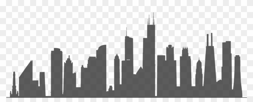 4convergence - Chicago City Skyline Vector #286130