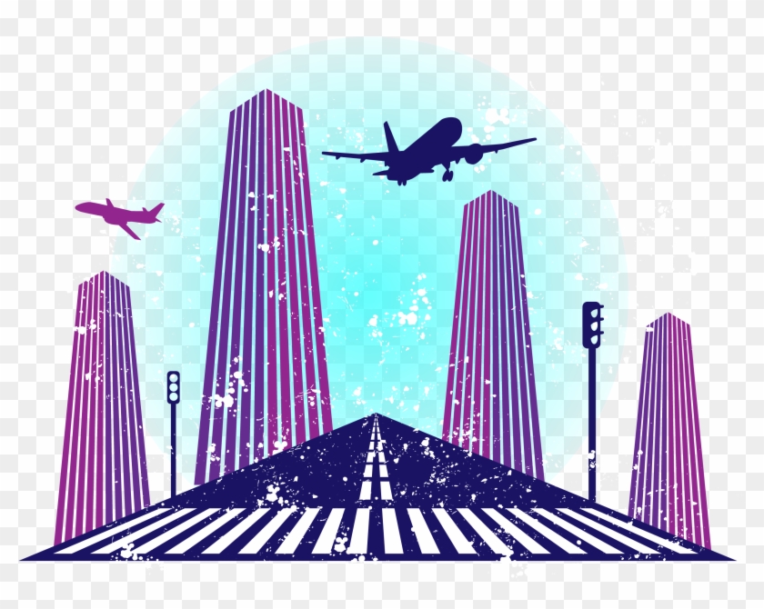 Airplane Graphic Design Clip Art - Vector Graphics #286163