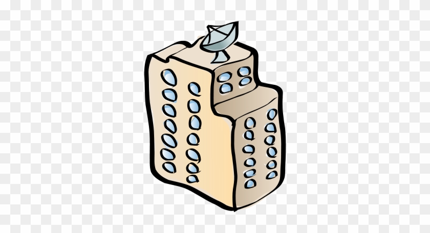 Apartment Cleaning Cartoon Free Building Zazou - Building Clip Art #286198