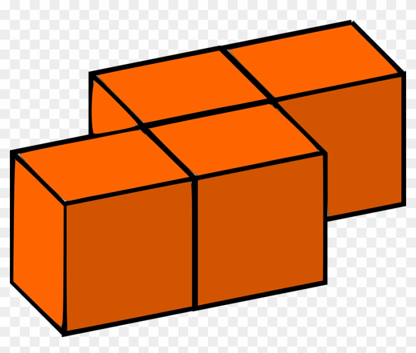 Building Blocks Tetris 3d Blocks Toys Cube - Tetris 3d Block #286225