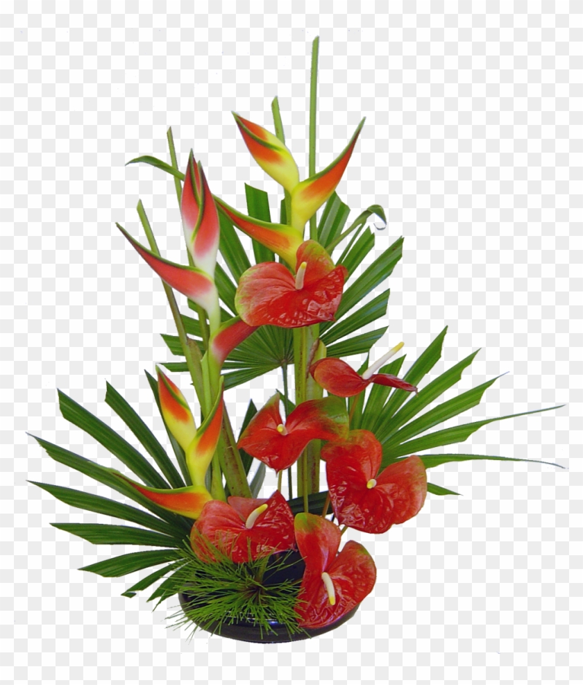 50 Previous Next - Tropical Flower Arrangement #286231