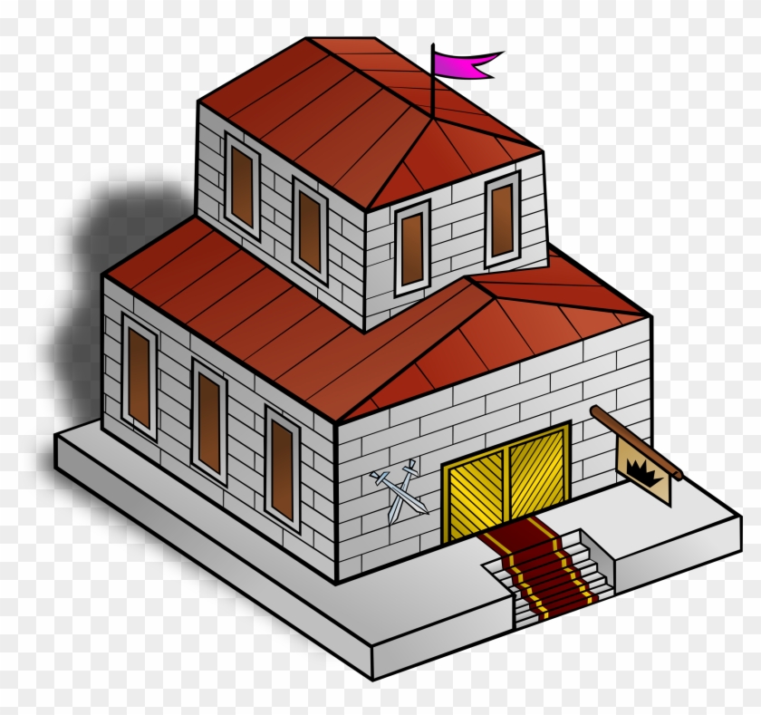 Town Hall Building Clipart - Town Hall Clipart #286243