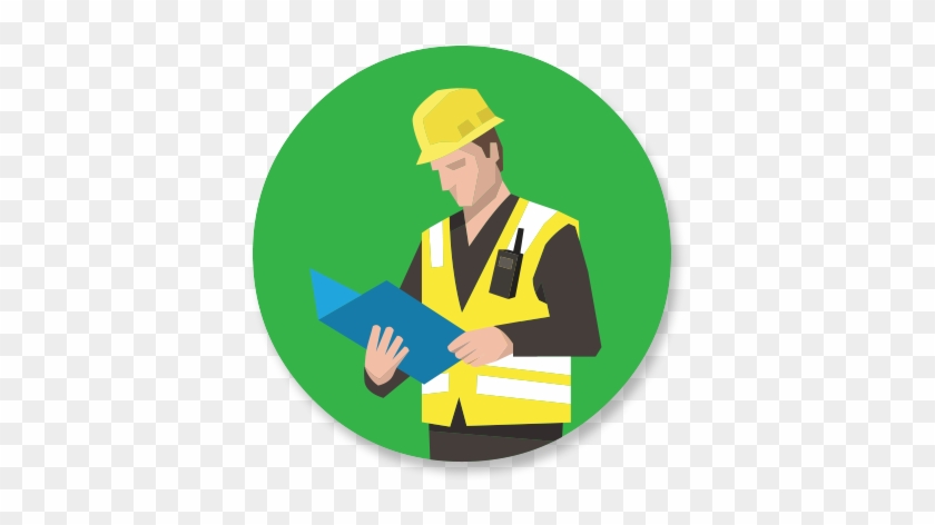 Building Control Icon - Site Manager Clipart #286273