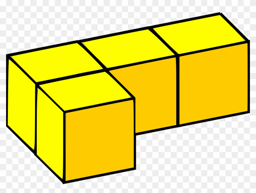 Building Blocks, Tetris, 3d, Blocks - Tetris 3d Png #286297
