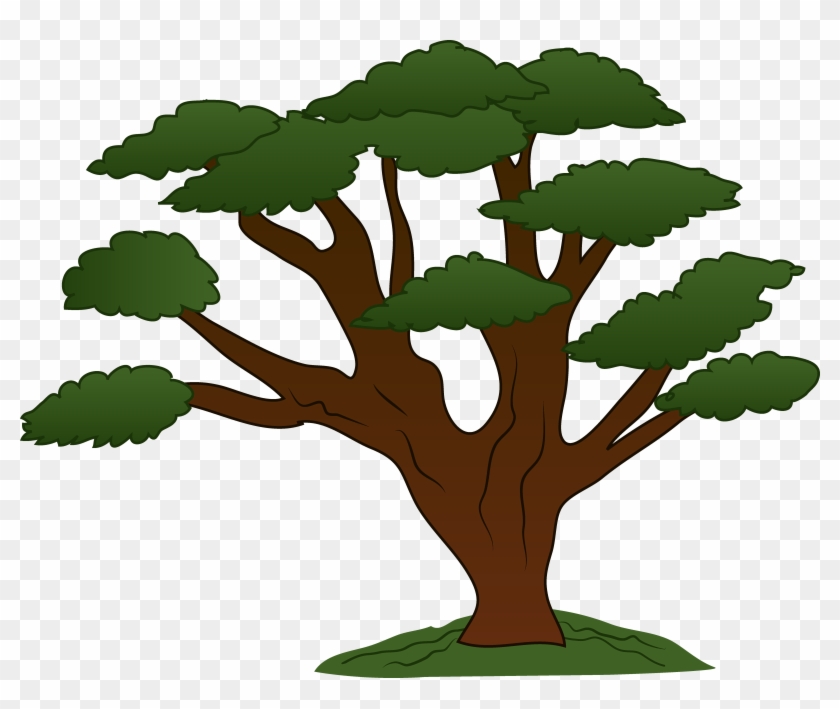 Clipart Of A Giant Tree - Tree With Branches Clipart #286308