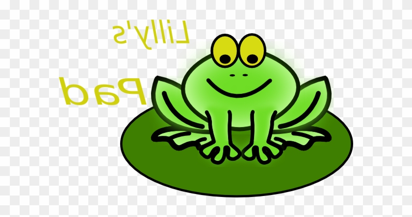 Frog On Lily Pad Clipart - Clip Art #286412