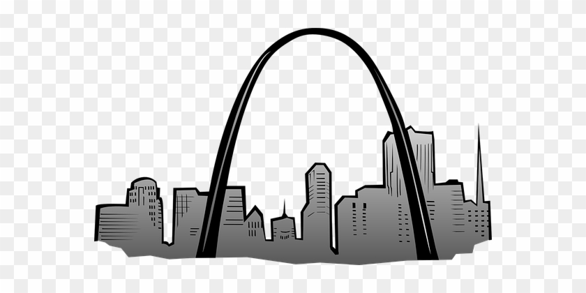 Gateway Arch St Louis Monument Landmark Mi - Symbols Of St Louis #286424