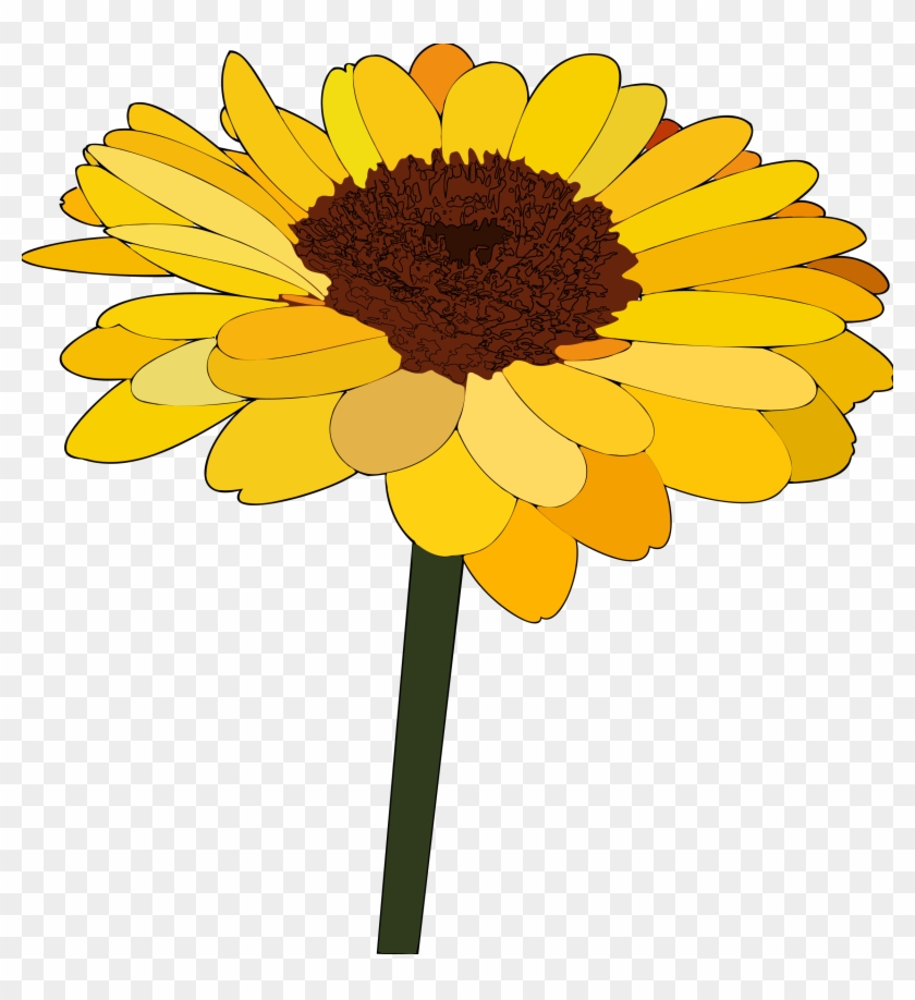Free Science Images Free Download Clip Art Free Clip - Sunflower Cartoon #286445