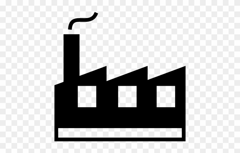 Factory Clipart Transparent - Simbolo De Una Fabrica #286476