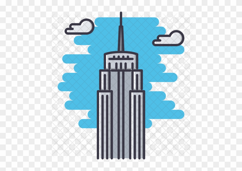 Empire State Icon - Empire State Building Icon Png #286505