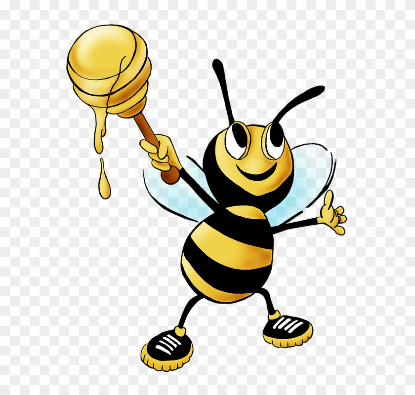 Bee Cartoon Characters 1, - Honey Bee #286515