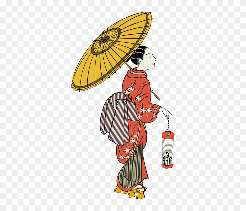 Lantern, Woman, Person, Chinese, Japanese - Japanese Png #286530