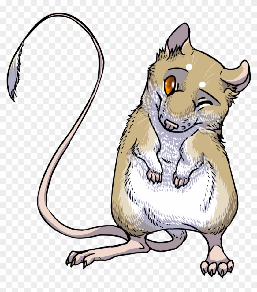 Rat Clipart Kangaroo Rat - Giant Kangaroo Rat Transparent #286541
