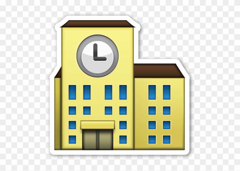 School - Building Emoji #286555