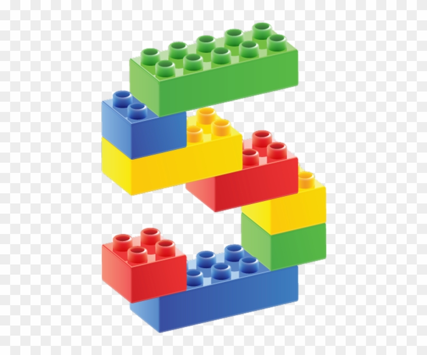 Number Sense, Bday Cards, Clip Art, Legos, Math, Psychology, - Number 5 With Lego #286611