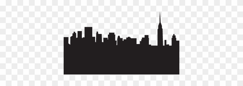 Empire State Building Skyline Silhouette - New York City Skyline #286613