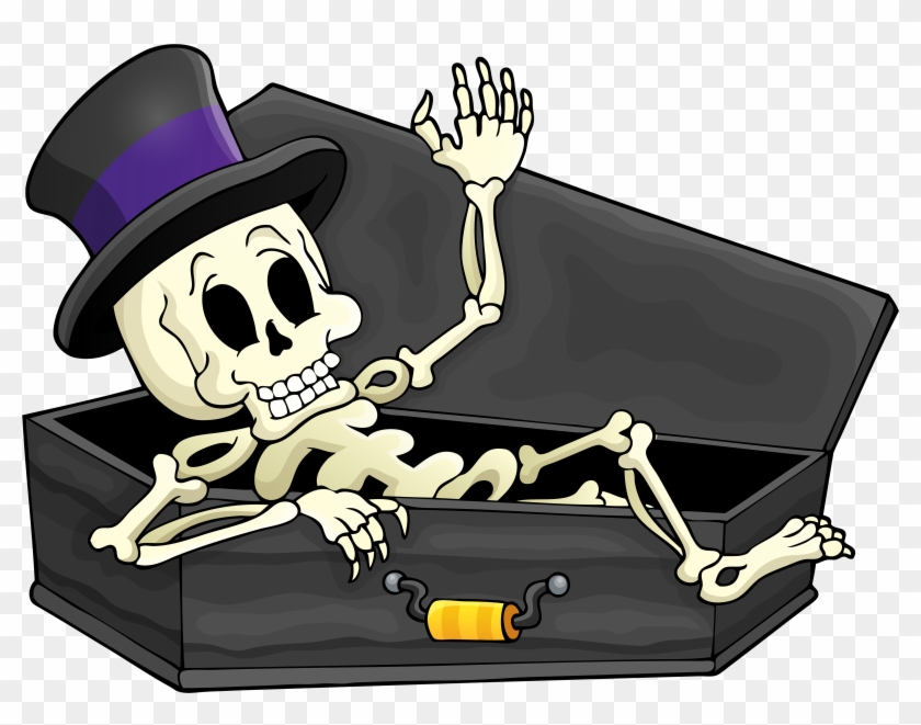 Download Fullsize - Skeleton Halloween Png #286694