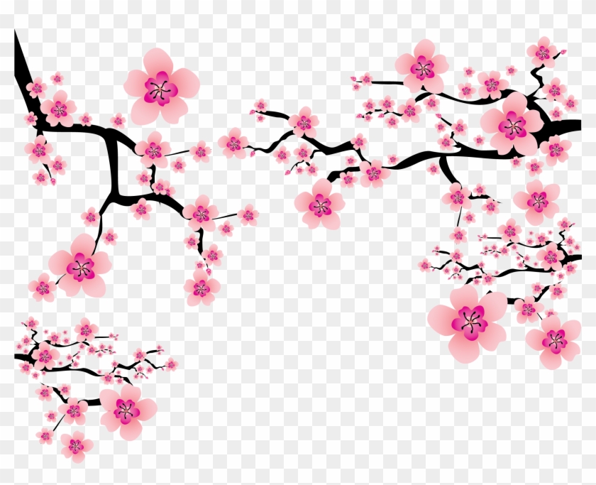 Cherry Blossom Plum Blossom Clip Art - Cherry Blossom Png #286759
