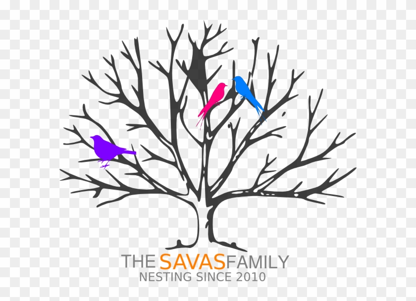 Clip Art - Tree Without Leaves Coloring Page #286920