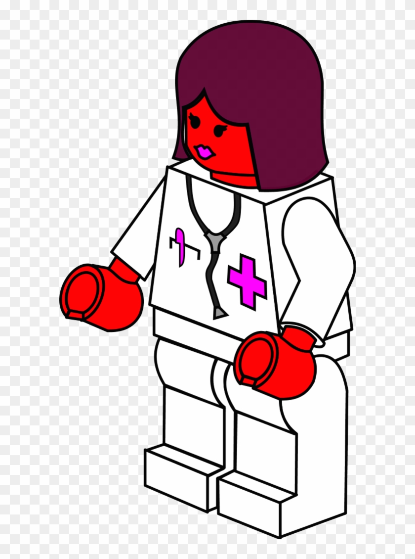 Doctor Female Lego - Draw Lego Doctor #286988