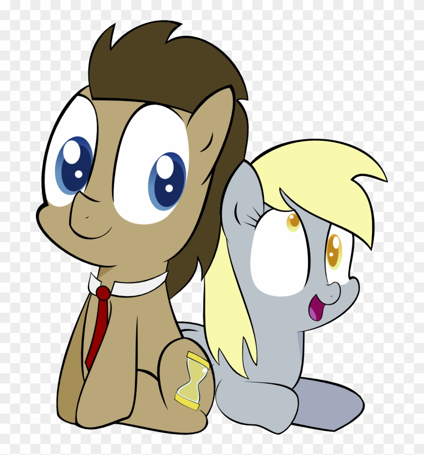 Derpy And Doctor Whooves Foals By Cartoonist-girl On - Derpy Hooves #287035
