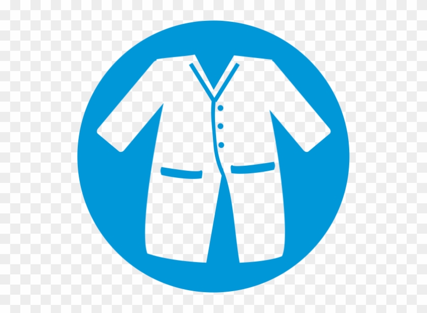 Fr/cp Lab Coats - Safety Signs Lab Coat - Free Transparent PNG Clipart Imag...