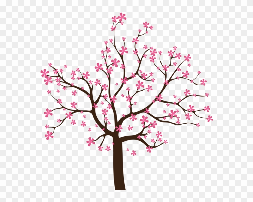 Spring Tree, Art Images, Clip Art, Oriental, Cherry - Spring Tree Clipart #287175