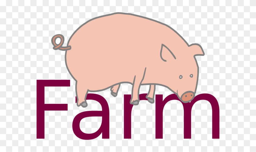 Farm Clip Art - Pig Clip Art #287180