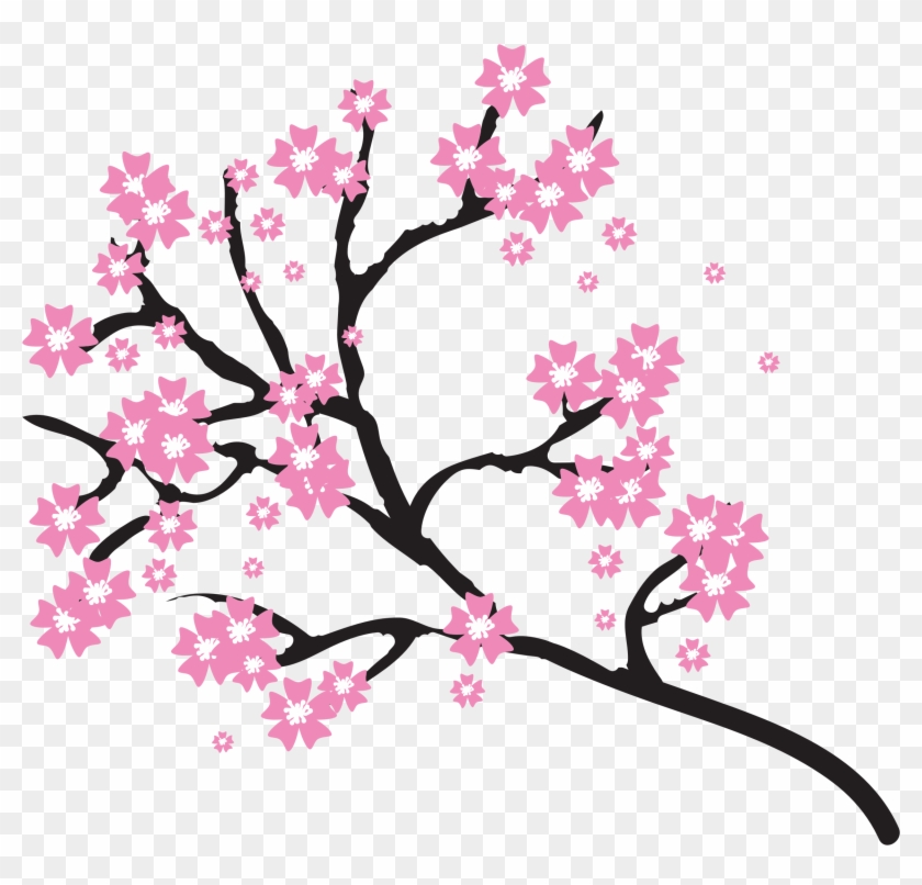 Big Image - Cherry Blossom Tree Clipart #287226