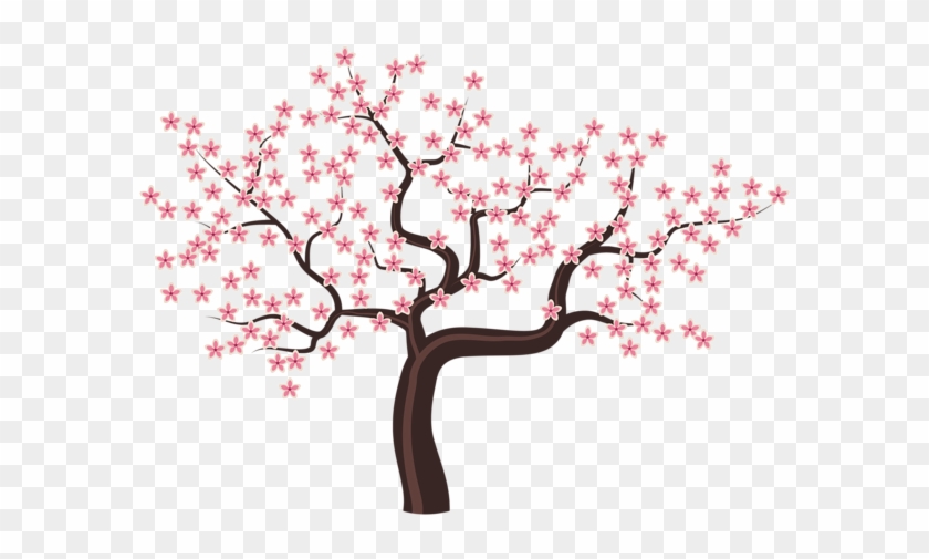 Tree With Flowers Clipart #287297