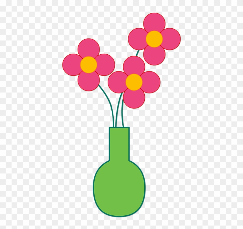 Cartoon Flowers Images 17, Buy Clip Art - Cartoon Vase With Flowers #287298