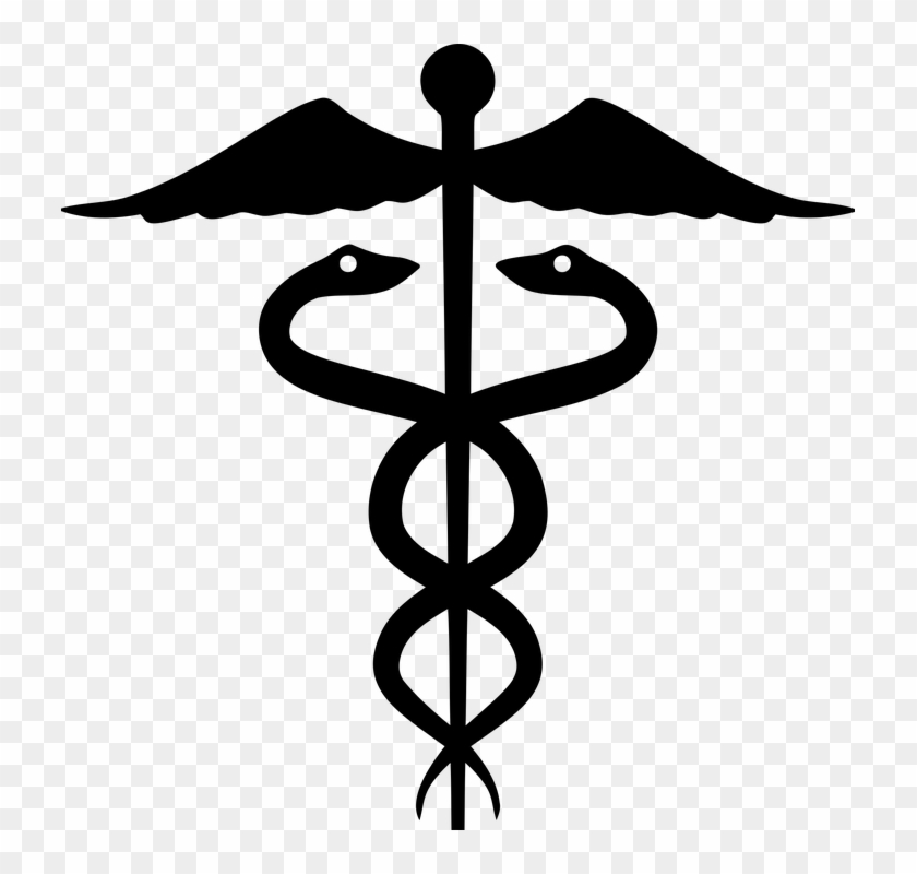 Medical Clipart Transparent - Rod Of Asclepius #287459