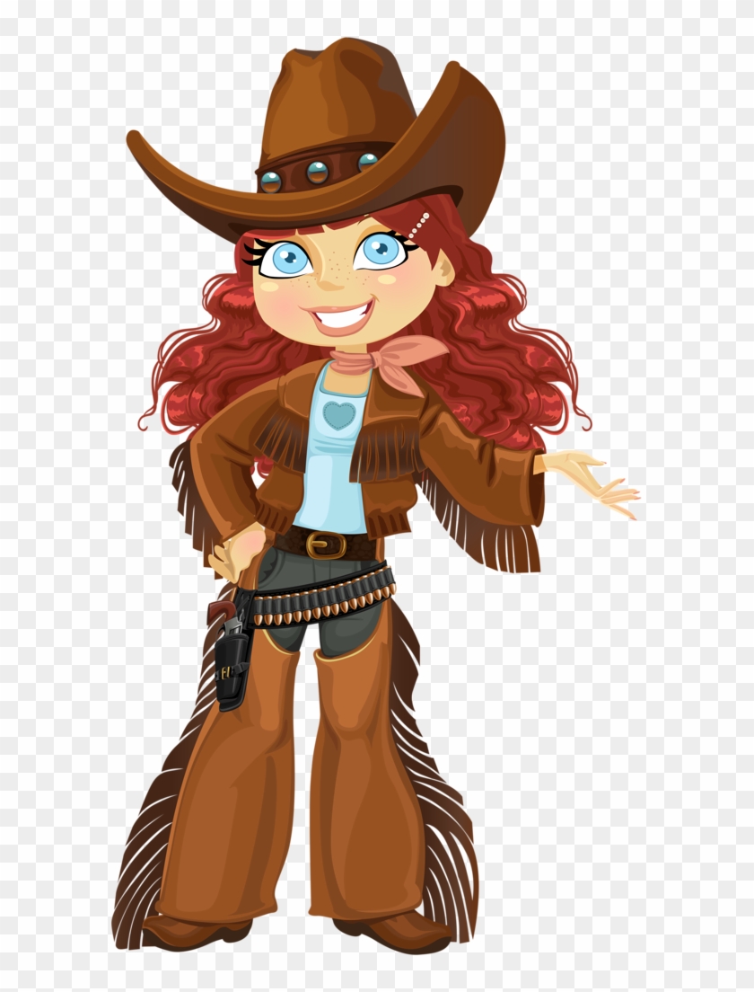Cowboy E Cowgirl - Lasso Cow Girl #287487