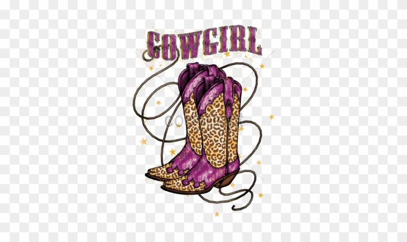 Cowgirl Boots Clipart - Cowboy Boot #287521