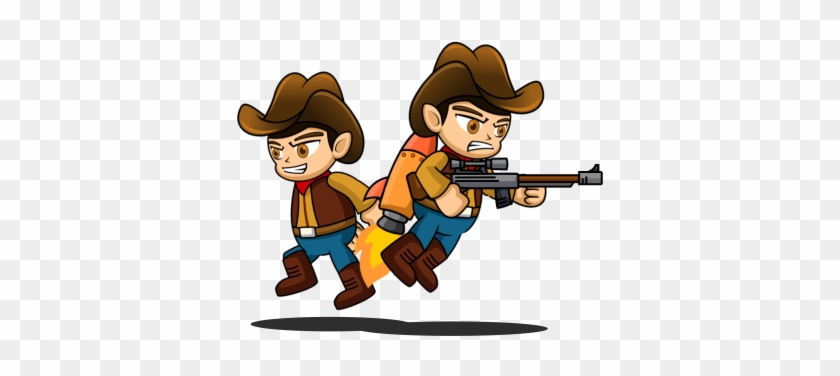 Cowboy Hoodie 2d Game Character Sprite - Art #287540