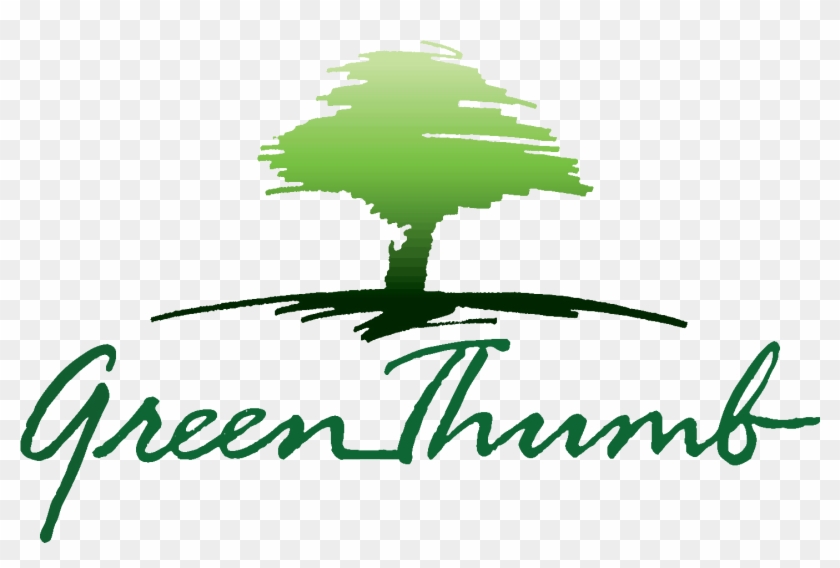 Green Thumb Tree Logo Clipart - Green Thumb #287923