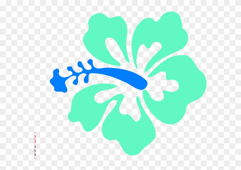 This Free Clip Arts Design Of Coral Hibiscus - Hibiscus Clip Art #287985