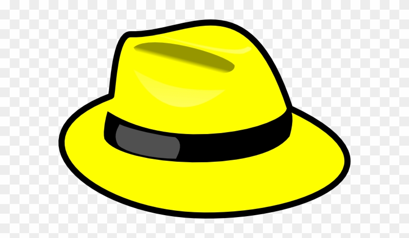 Red Hat Society Clip Art Free - Yellow Thinking Hat Png #288022