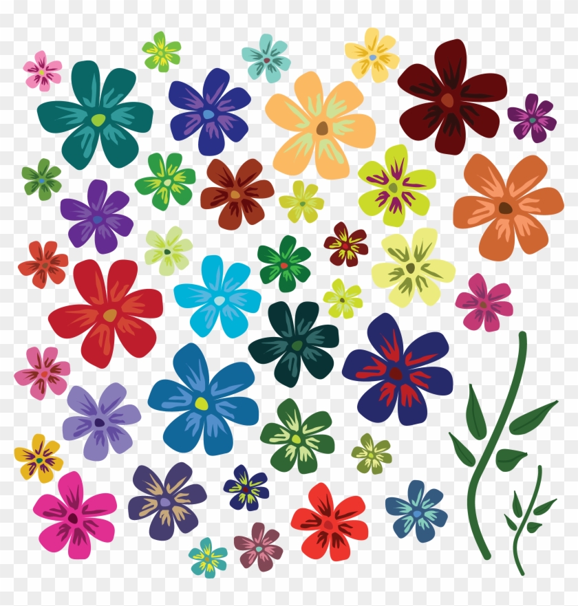 Colors Flowers Vectors Picture Png Images - Colors Flowers Vectors Picture Png Images #288038
