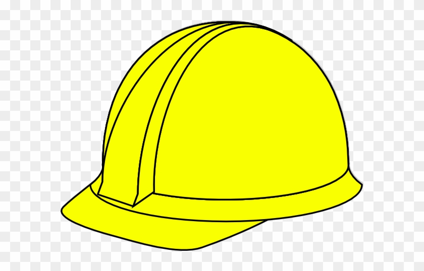 Yellow Hard Hat Clip Art At Clker Com Vector Clip Art - Chapeu De Construção Png #288113