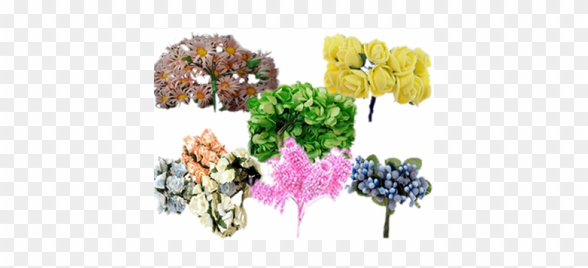 Flores Decorativas De Plástico, Papel - Flower #288123
