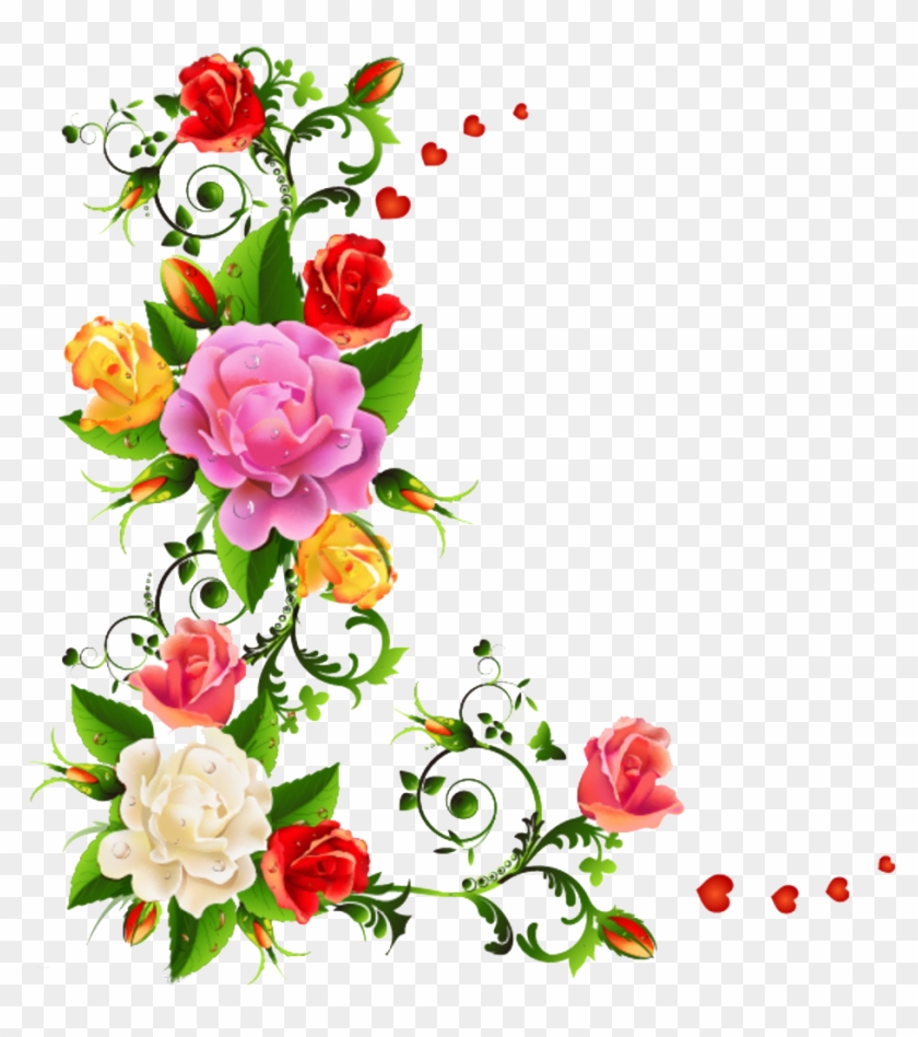 Flower Bouquet Color Clip Art - Flower Bouquet Color Clip Art #288613