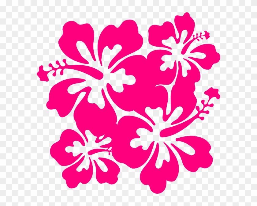 Www - Clker - Com/cliparts/l/2/s/w/ - Clip Art Hawaiian Flowers #288227
