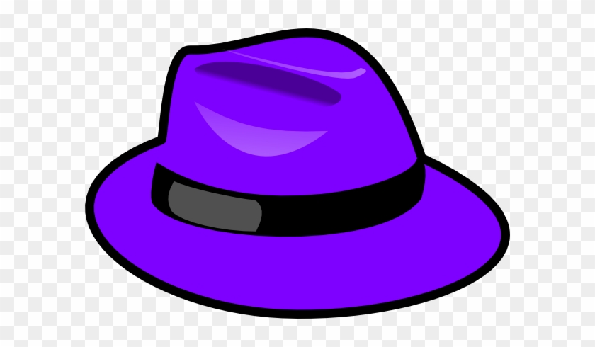 Violet Clipart Hat - 6 Sombreros Para Pensar #288236